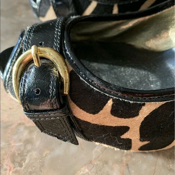 Steve Madden animal print, pony hair pumps, great condition, barely worn, 8M - Picture 3 of 10
